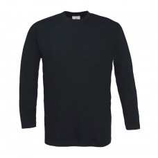 Cotton Long Sleeve Crew Neck Shirt